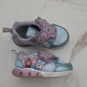 Disney Frozen Sneakers with Blue and Purple